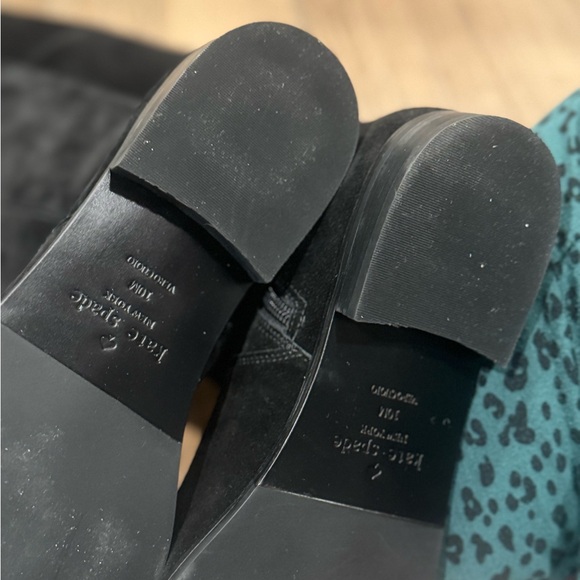NWB Kate Spade OTK Boots Rebecca black - Picture 10 of 12